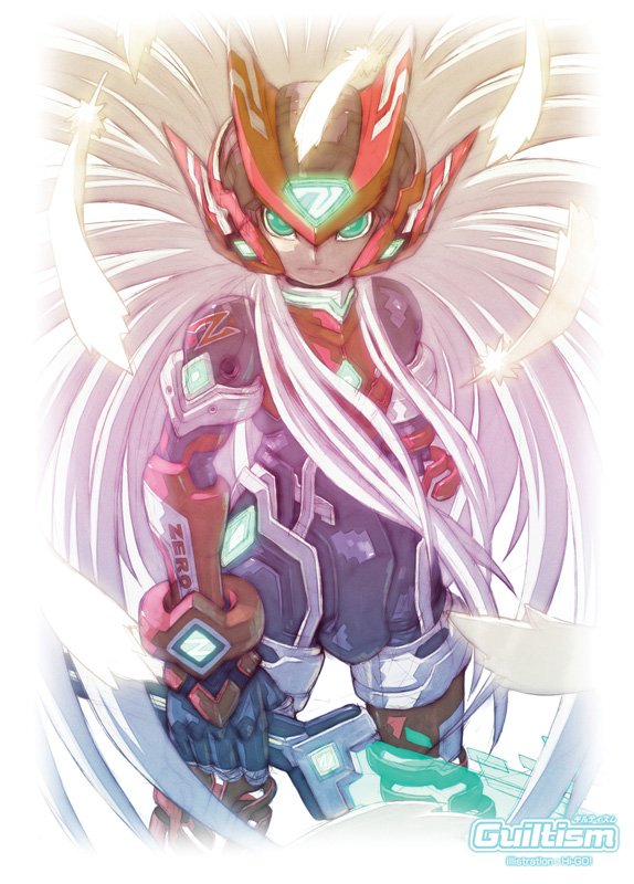 zero and zero(z) (mega man and 1 more) drawn by hi-go!