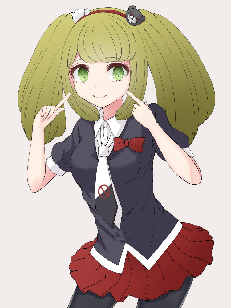 towa monaca (danganronpa and 1 more) drawn by kotomiracle