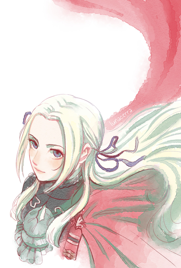 edelgard von hresvelg (fire emblem and 1 more) drawn by lunacerra