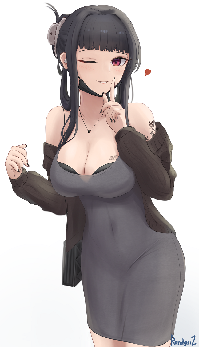 d (goddess of victory: nikke) drawn by randgriz96