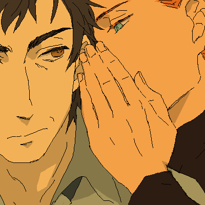 r daneel olivaw and elijah baley (the caves of steel) drawn by kurosuke_(nora)