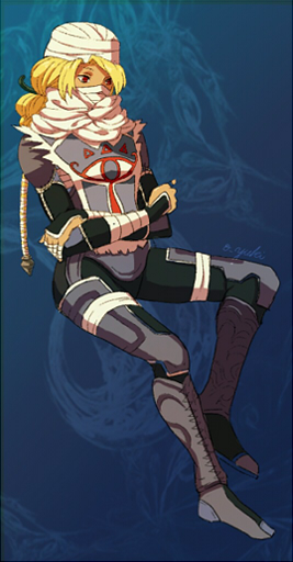 sheik (the legend of zelda and 1 more) drawn by o-yuki