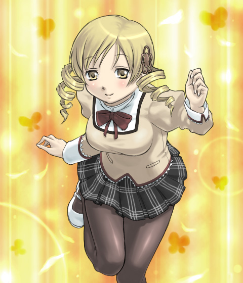 tomoe mami (mahou shoujo madoka magica) drawn by you2