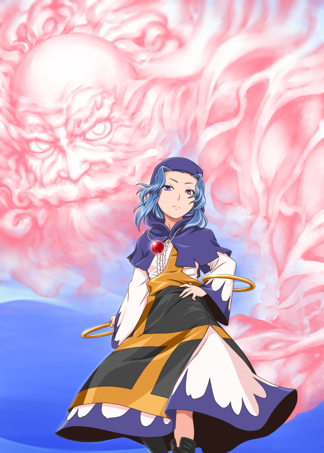 kumoi ichirin and unzan (touhou) drawn by tokitaka_(amaterath)