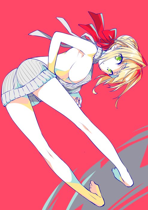 nero claudius (fate and 1 more) drawn by yakan_(kusogaki_teikoku)