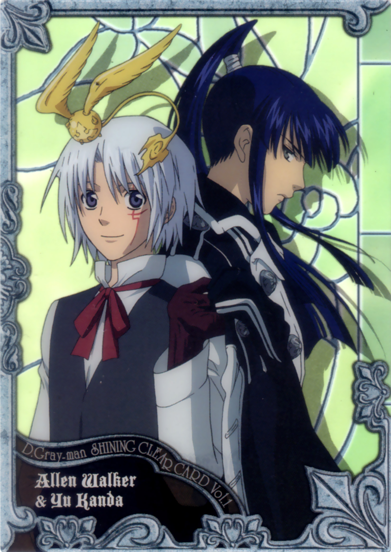 Allen Walker Kanda Yuu And Timcanpy D Gray Man Danbooru