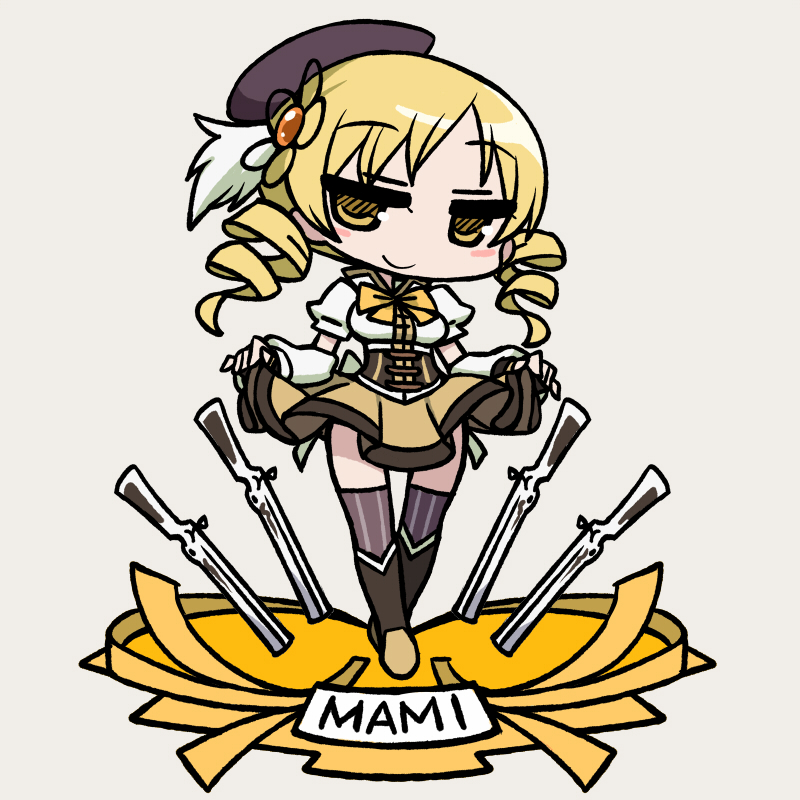 tomoe mami (mahou shoujo madoka magica) drawn by chan_co