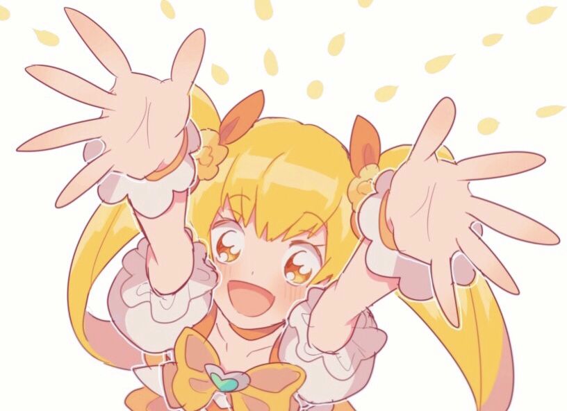 myoudouin itsuki and cure sunshine (precure and 1 more) drawn by nachuchoco