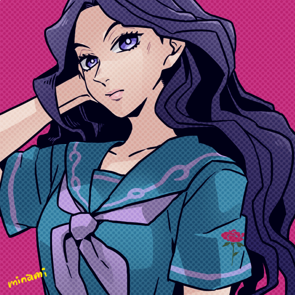 yamagishi yukako (jojo no kimyou na bouken and 1 more) drawn by dramatica