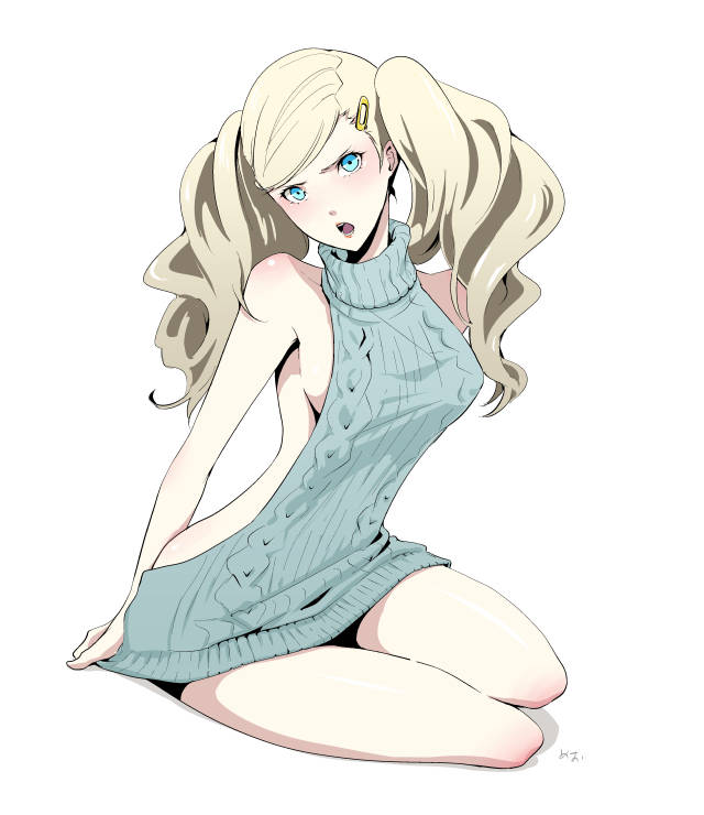 takamaki anne (persona and 1 more) drawn by gelze