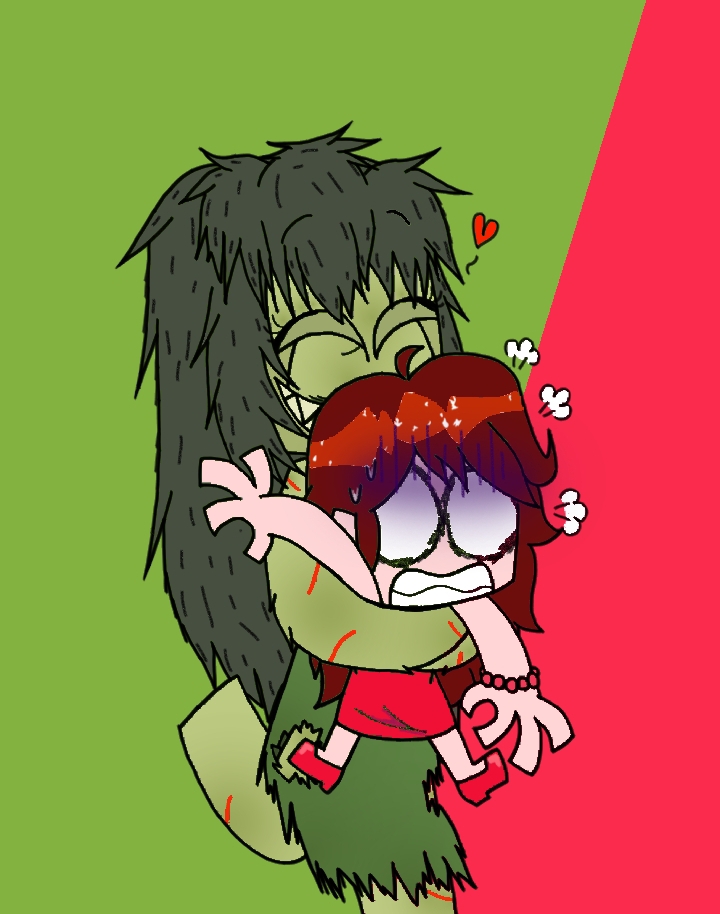 girlfriend and zg hillman (original and 2 more) drawn by zeddunes27