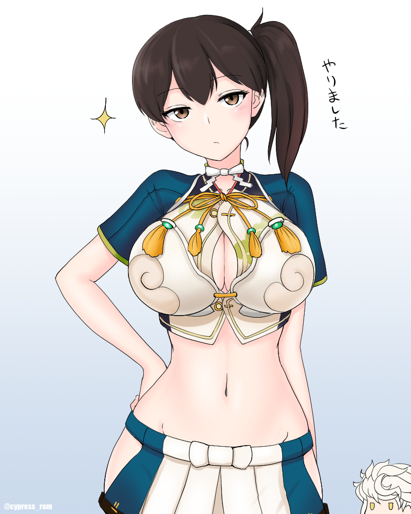 kaga and unryuu (kantai collection) drawn by cypress_(hinokidou)
