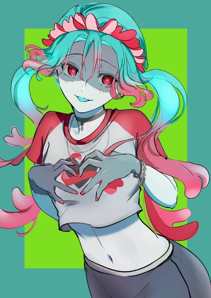 hatsune miku (vocaloid and 1 more) drawn by mmss25