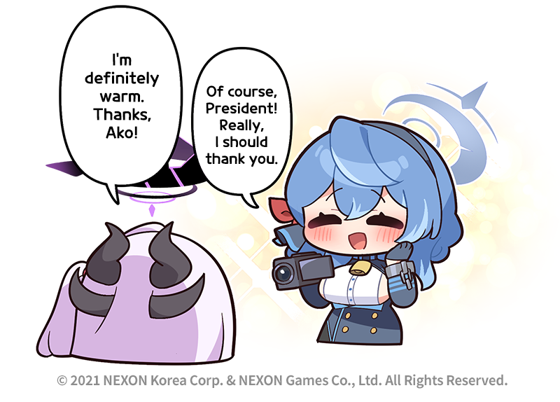 hina and ako (blue archive) drawn by donmin_h