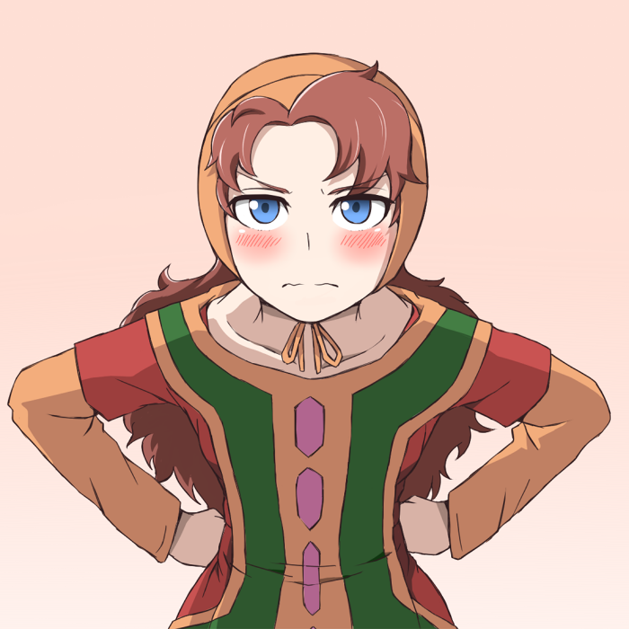 maribel (dragon quest and 1 more) drawn by sakaroshi