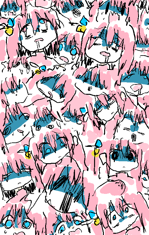 gotoh hitori (bocchi the rock!) drawn by vanila_ice_ice
