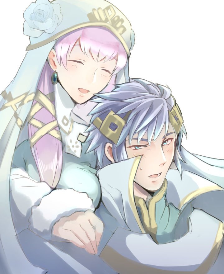 gunnthra and hrid (fire emblem and 1 more) drawn by est_tm