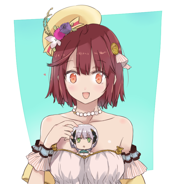 sophie neuenmuller and plachta (atelier and 1 more) drawn by maromi_(am97)