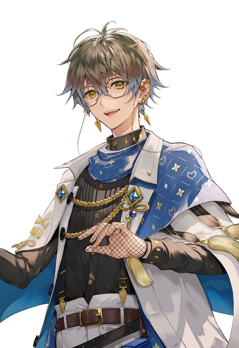 ike eveland (nijisanji and 1 more) drawn by tcb