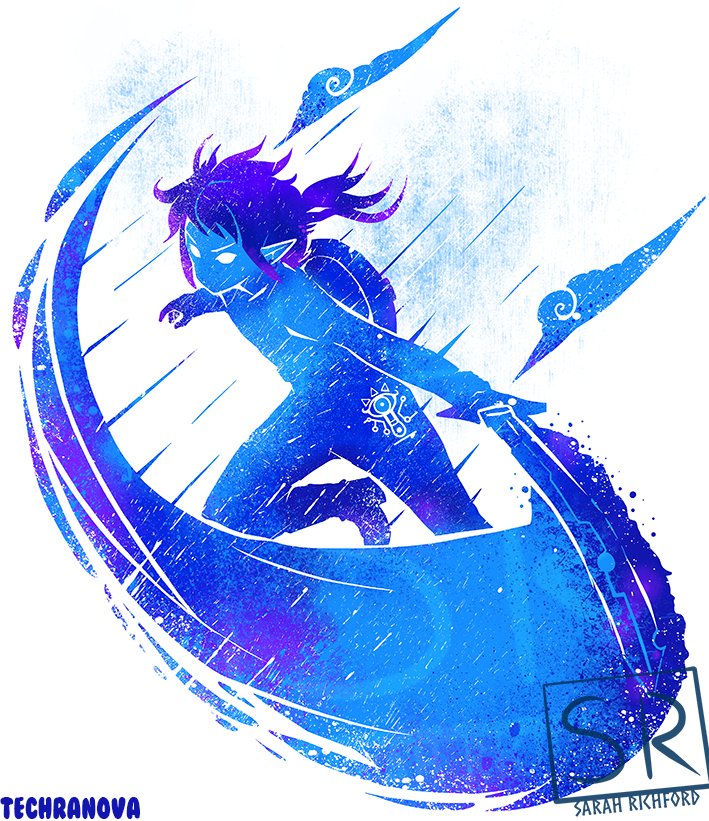 link (the legend of zelda and 1 more) drawn by sarah_richford