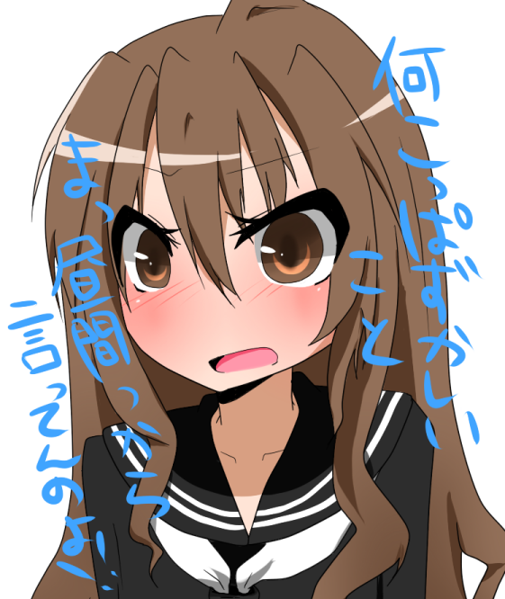 aisaka taiga (toradora!) drawn by usagi_tada