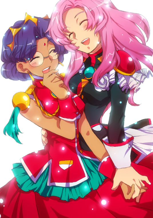 tenjou utena and himemiya anthy (shoujo kakumei utena) drawn by sooya