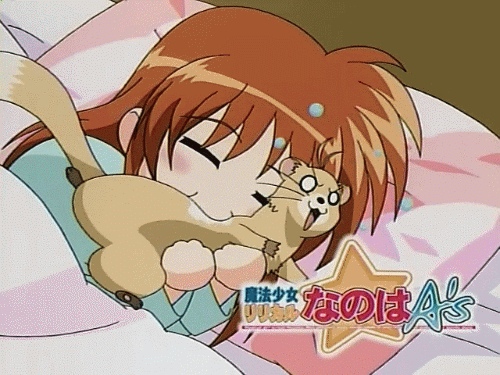 takamachi nanoha and yuuno scrya (lyrical nanoha and 2 more)