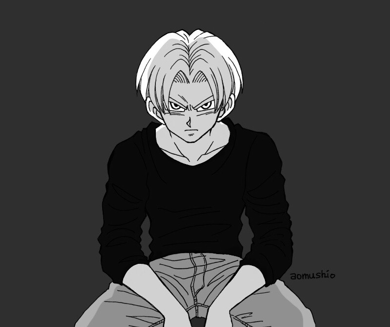 trunks (dragon ball and 1 more) drawn by ringoaomushi