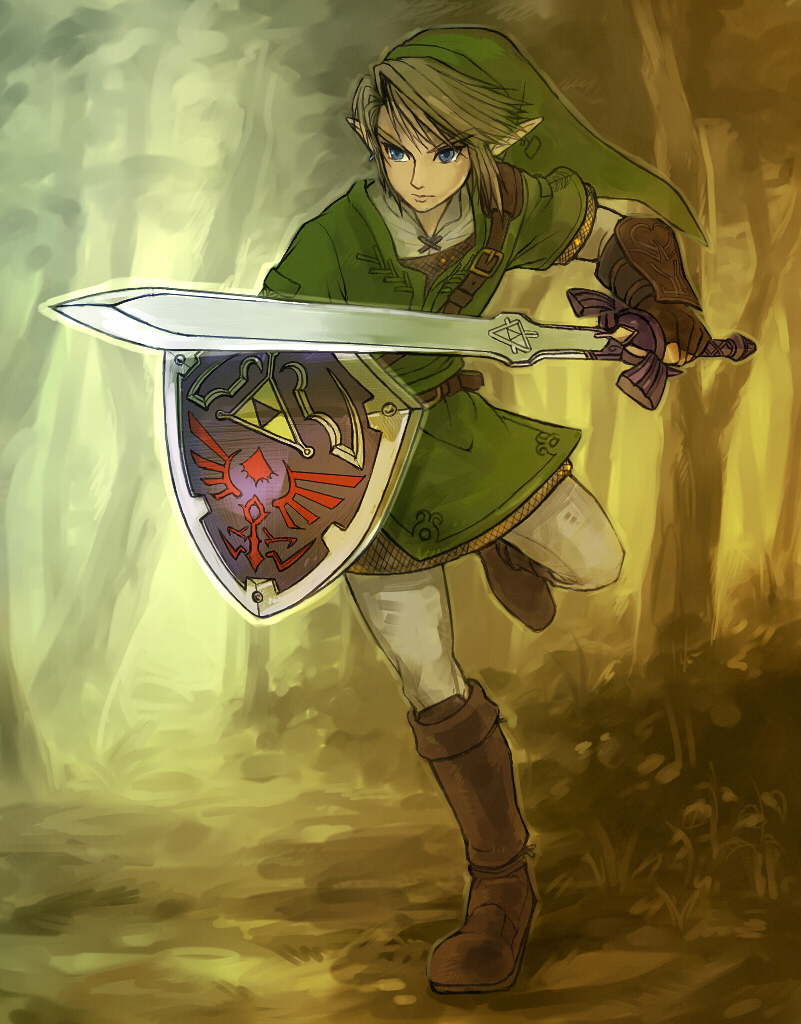 link (the legend of zelda and 1 more) drawn by kutizusamu