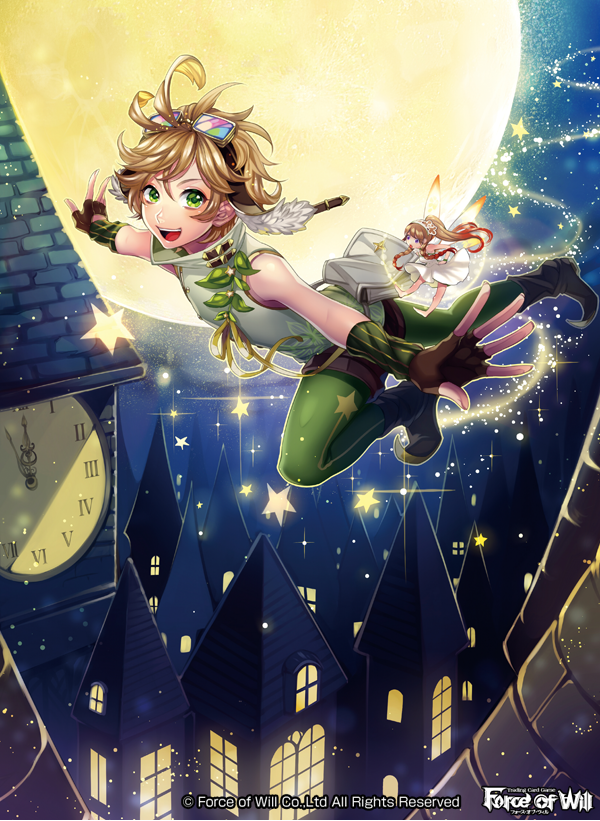 peter pan (force of will) drawn by matsurika_youko