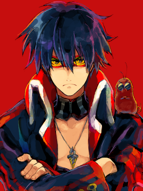 simon and boota (tengen toppa gurren lagann) drawn by kuroemon