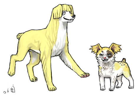 hirako shinji and sarugaki hiyori (bleach) drawn by emlan