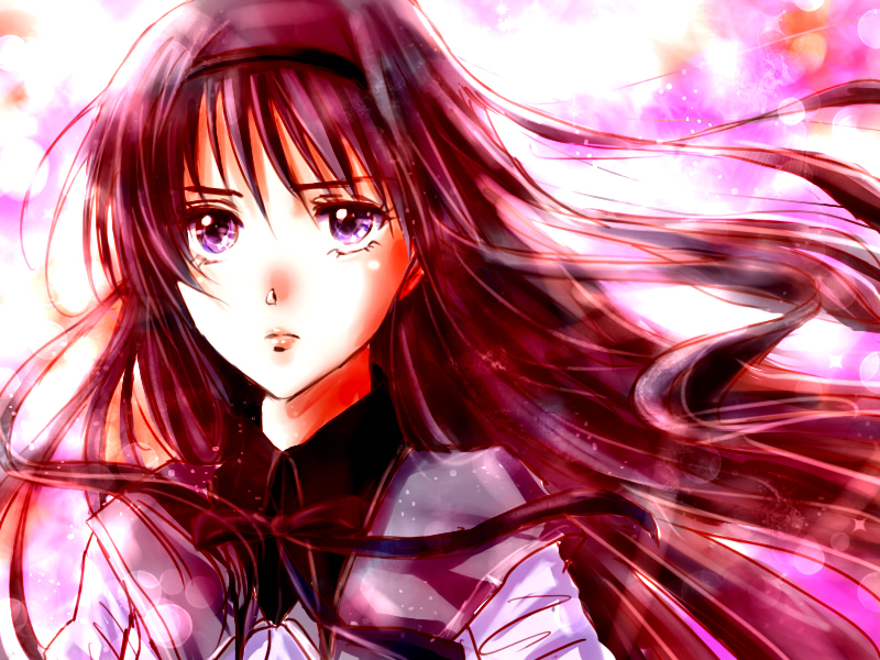 akemi homura (mahou shoujo madoka magica) drawn by yukki_(rffcq251)