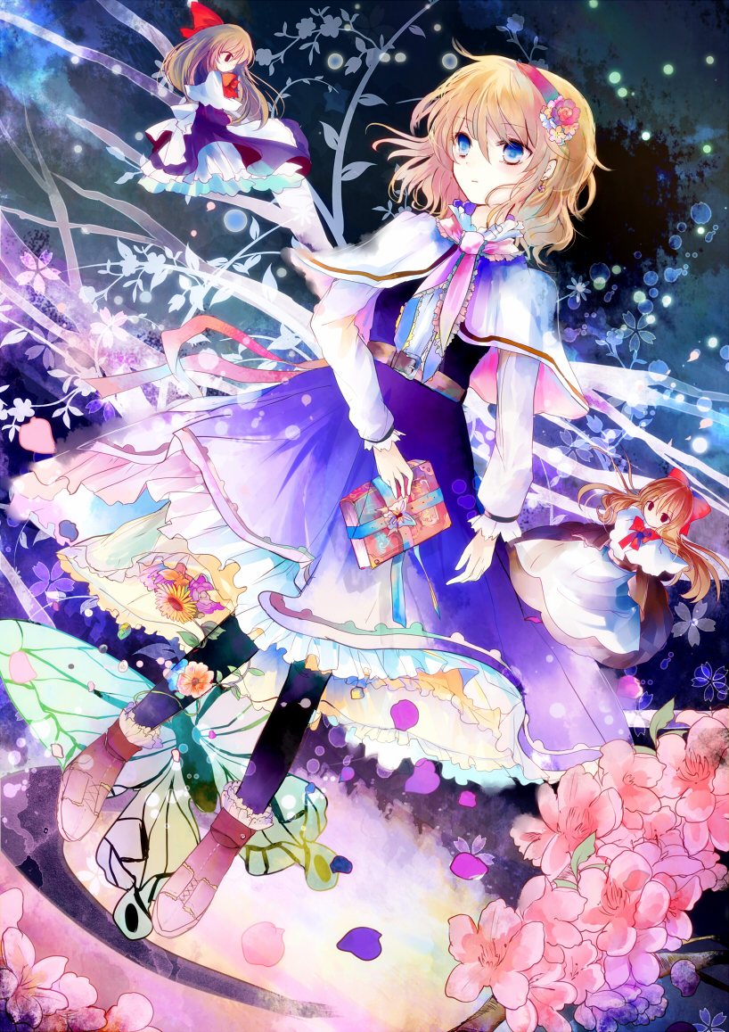alice margatroid and shanghai doll (touhou) drawn by kazu_(muchuukai)