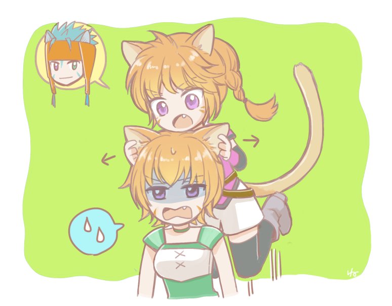 lethe, ranulf, and lyre (fire emblem and 1 more) drawn by hira_(otemoto84)