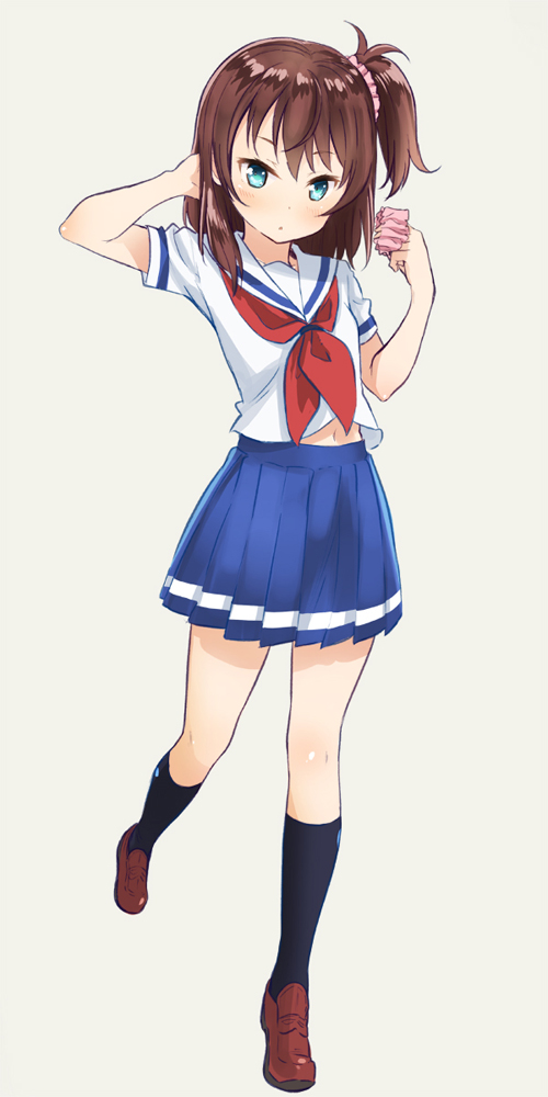 ogasawara hikari (high school fleet) drawn by abe_kanari