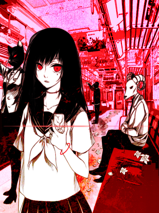 vocaloid and 1 more drawn by reika_(iamreika)
