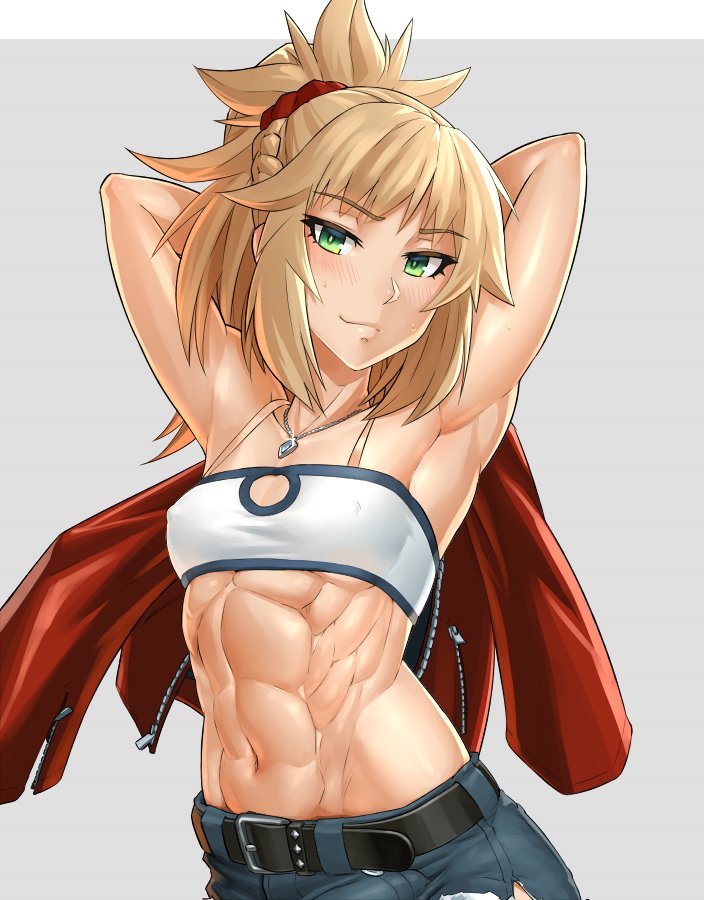 mordred (fate and 1 more) drawn by mikoyan