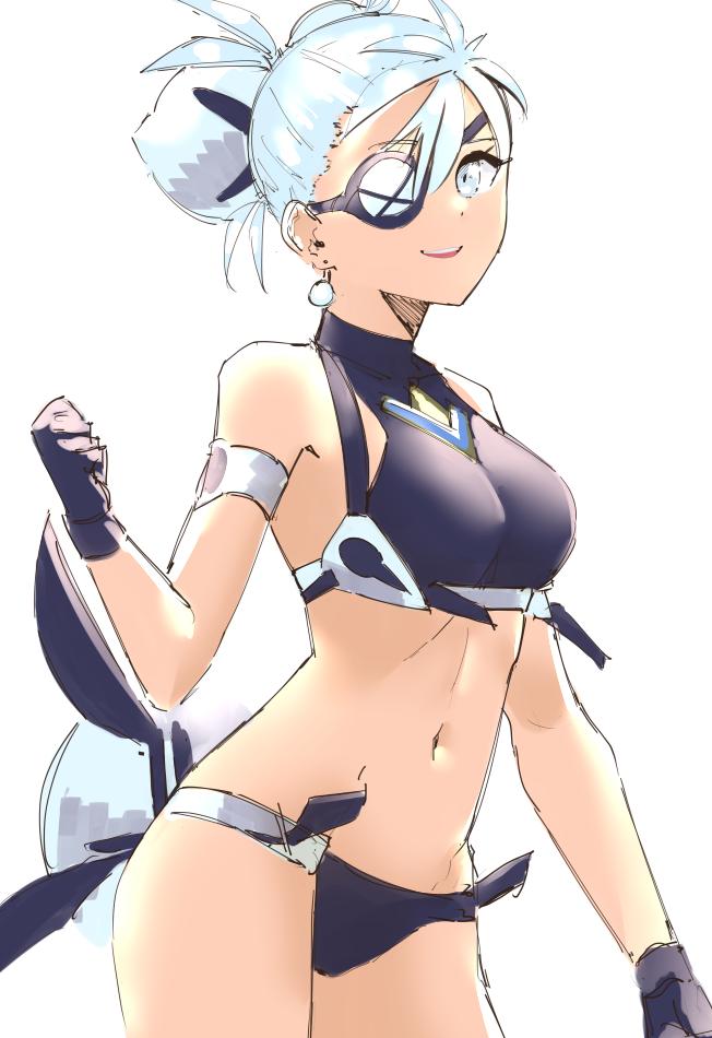 praxis (xenoblade chronicles and 1 more) drawn by skeptycally
