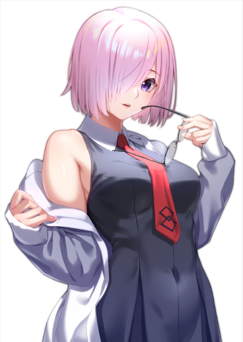 mash kyrielight (fate and 1 more) drawn by saruchitan