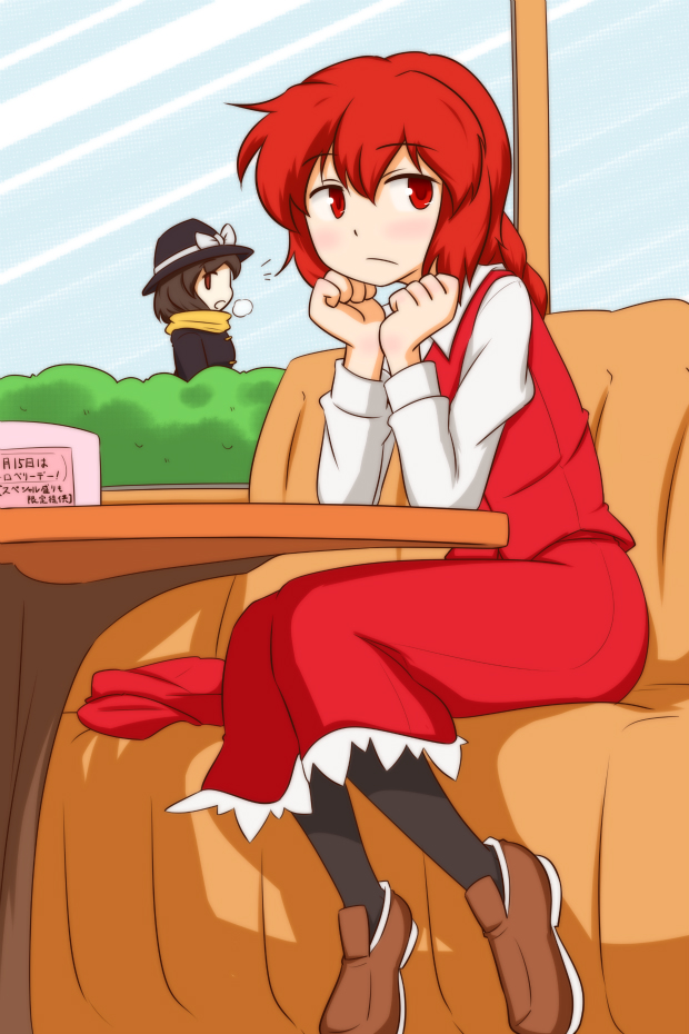 usami renko and okazaki yumemi (touhou) drawn by konokiya