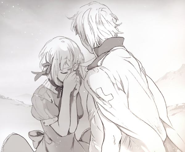 liechtenstein and switzerland (axis powers hetalia) drawn by kanke_(yonkuma)