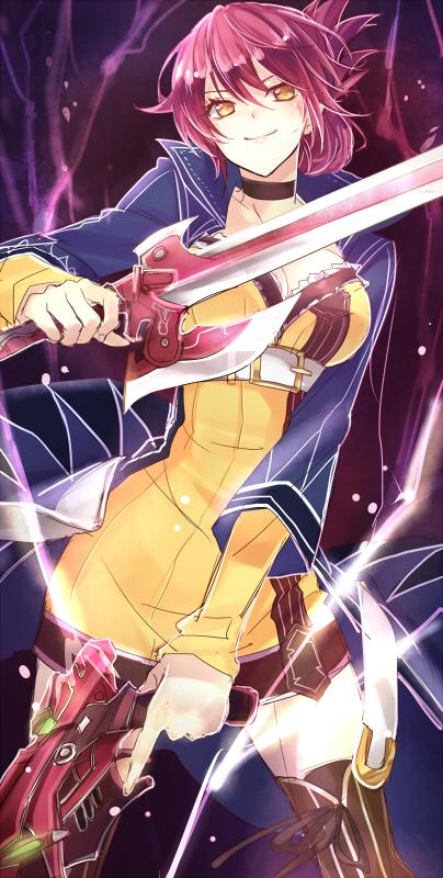 sara valestein (eiyuu densetsu and 2 more) drawn by achan_(blue_semi)