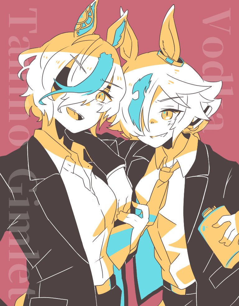 vodka and tanino gimlet (umamusume) drawn by maru_(hachi_47923)