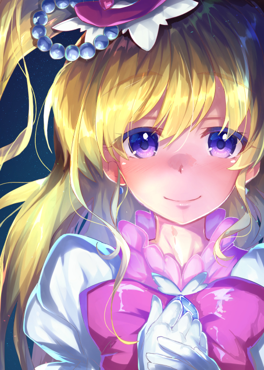 asahina mirai and cure miracle (precure and 1 more) drawn by satou_(kuso-neet)