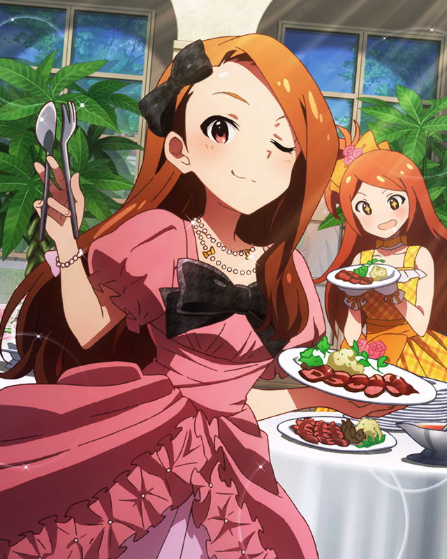 minase iori and ogami tamaki (idolmaster and 1 more)