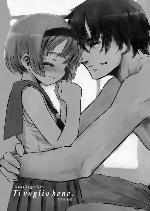 henrietta and jose croce (gunslinger girl) drawn by sasahara_yuuki