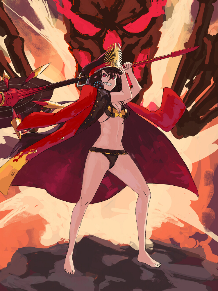 oda nobunaga (fate and 1 more) drawn by arqa