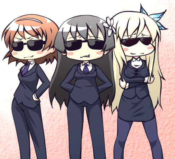 saten ruiko, kashiwazaki sena, nagatsuki sanae, and itou kanae (toaru majutsu no index and 3 more) drawn by moja_(gibson)