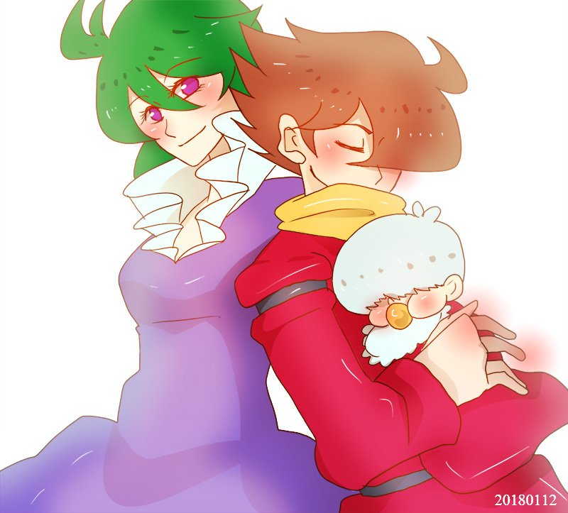 shimamura joe, ivan whisky, and madame (cyborg 009) drawn by s01huu
